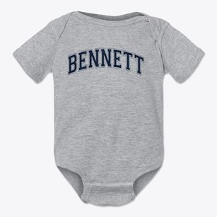 Bennett Elementary School Varsity Arch Baby Onesie
