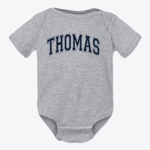 Thomas Academy Varsity Arch Baby Onesie