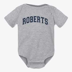 Roberts Elementary School Varsity Arch Baby Onesie