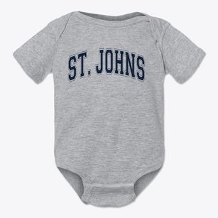 Saint Johns Lutheran School Varsity Arch Baby Onesie