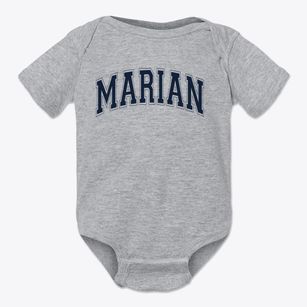 Marian Catholic High School Varsity Arch Baby Onesie
