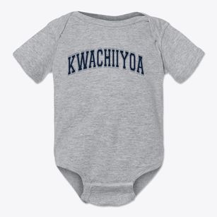 Kwachiiyoa Charter School Varsity Arch Baby Onesie
