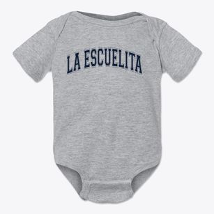 La Escuelita Elementary School Varsity Arch Baby Onesie