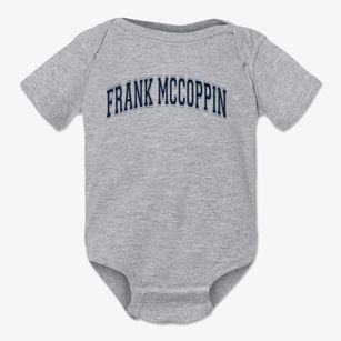 Frank Mccoppin Elementary School Varsity Arch Baby Onesie