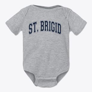Saint Brigid School Varsity Arch Baby Onesie