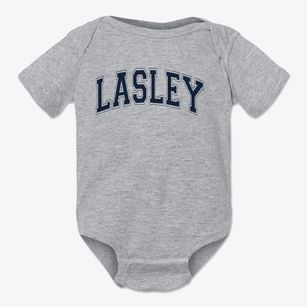 Lasley Elementary School Varsity Arch Baby Onesie