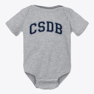 Colorado School For The Deaf & Blind Varsity Arch Baby Onesie