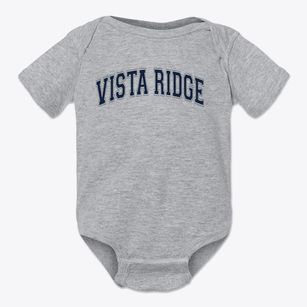 Vista Ridge High School Varsity Arch Baby Onesie