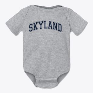 Skyland Community High School Varsity Arch Baby Onesie