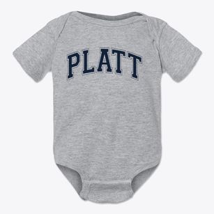 Platt High School Varsity Arch Baby Onesie