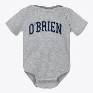O'brien Elementary School Varsity Arch Baby Onesie