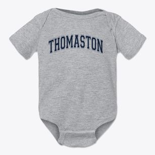 Thomaston Center School Varsity Arch Baby Onesie
