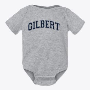 Gilbert School Varsity Arch Baby Onesie