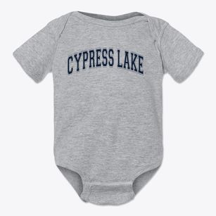 Cypress Lake High School Varsity Arch Baby Onesie