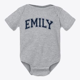 Emily Ticasuk Brown Elementary School Varsity Arch Baby Onesie