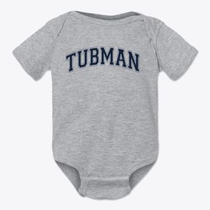 Tubman Middle School Varsity Arch Baby Onesie