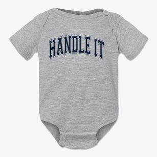 Handle It Prep Academy Varsity Arch Baby Onesie