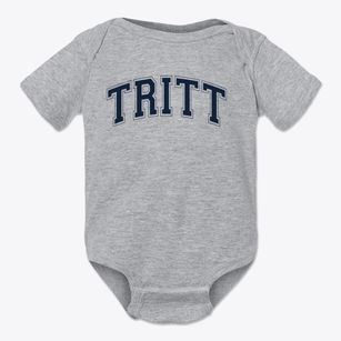 Tritt Elementary School Varsity Arch Baby Onesie