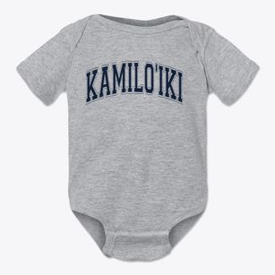 Kamilo'iki Elementary School Varsity Arch Baby Onesie
