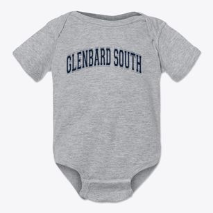 Glenbard South High School Varsity Arch Baby Onesie