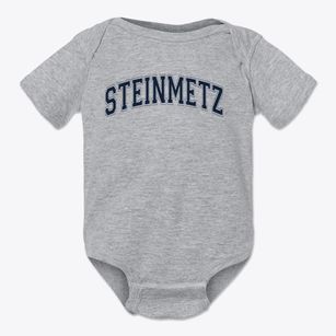 Steinmetz College Prep High School Varsity Arch Baby Onesie