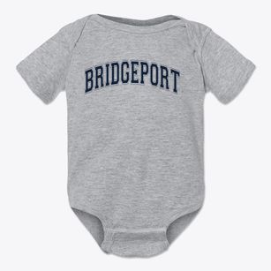 Bridgeport Catholic Academy Varsity Arch Baby Onesie