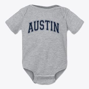 Austin High School Varsity Arch Baby Onesie