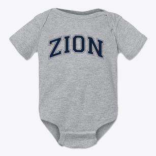 Zion Lutheran School Varsity Arch Baby Onesie