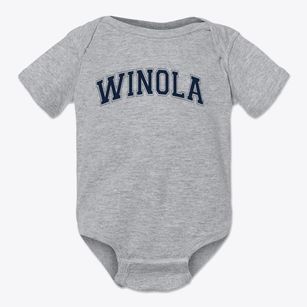 Winola Elementary School Varsity Arch Baby Onesie