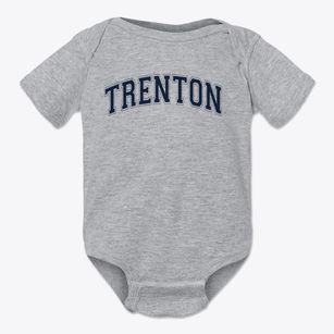 Trenton Elementary School Varsity Arch Baby Onesie