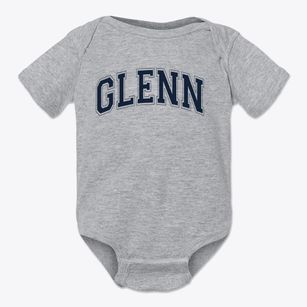 Glenn Elementary School Varsity Arch Baby Onesie