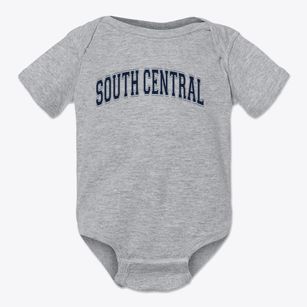 South Central High School Varsity Arch Baby Onesie