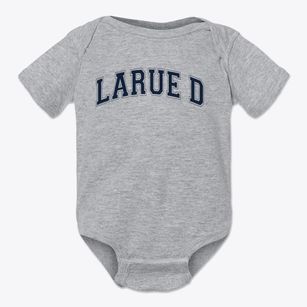 Larue D Carter Memorial Hospital School Varsity Arch Baby Onesie