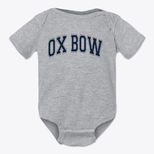 Ox Bow Elementary School Varsity Arch Baby Onesie