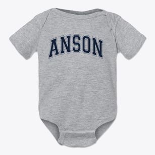 Anson Elementary School Varsity Arch Baby Onesie