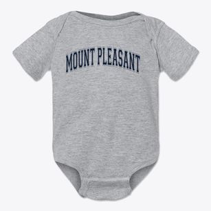 Mount Pleasant Community High School Varsity Arch Baby Onesie