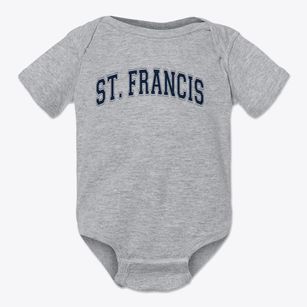 Saint Francis De Sales School Varsity Arch Baby Onesie
