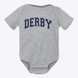 Derby Christian School Varsity Arch Baby Onesie