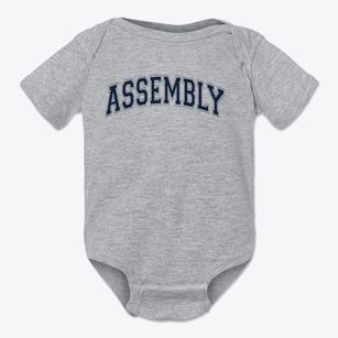 Assembly Christian School Varsity Arch Baby Onesie