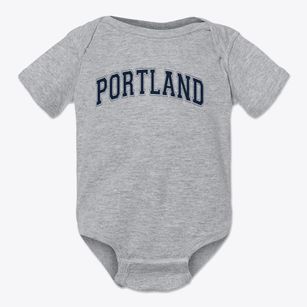 Portland High School Varsity Arch Baby Onesie