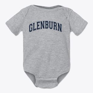 Glenburn Elementary School Varsity Arch Baby Onesie