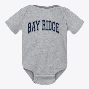 Bay Ridge Elementary School Varsity Arch Baby Onesie