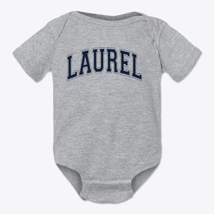 Laurel High School Varsity Arch Baby Onesie