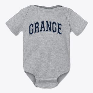Grange Elementary School Varsity Arch Baby Onesie