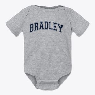 Bradley Elementary School Varsity Arch Baby Onesie