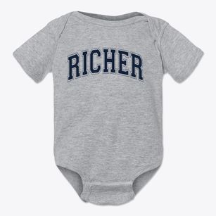 Richer Elementary School Varsity Arch Baby Onesie