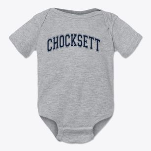 Chocksett Middle School Varsity Arch Baby Onesie