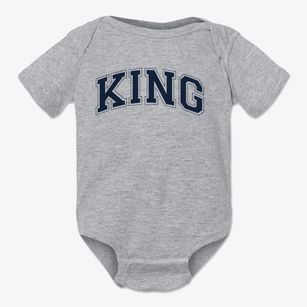 Martin Luther King Junior Elementary Varsity Arch Baby Onesie