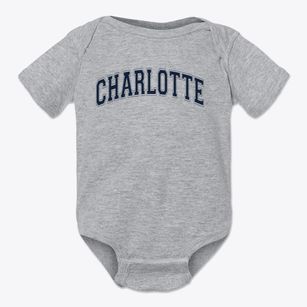Charlotte M Murkland School Varsity Arch Baby Onesie