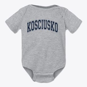 Kosciusko Elementary School Varsity Arch Baby Onesie